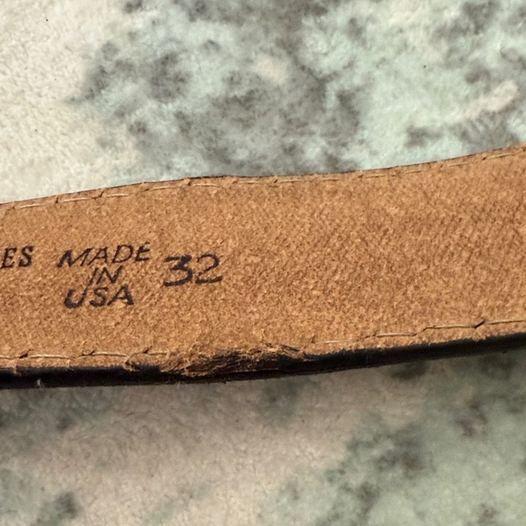 Wrangler Black Belt with Silver and Gold Details - Picture 3 of 4